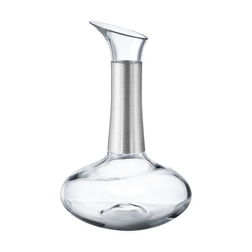 Caraffa in cristallo - KOPPEL - Georg Jensen - in argento massiccio