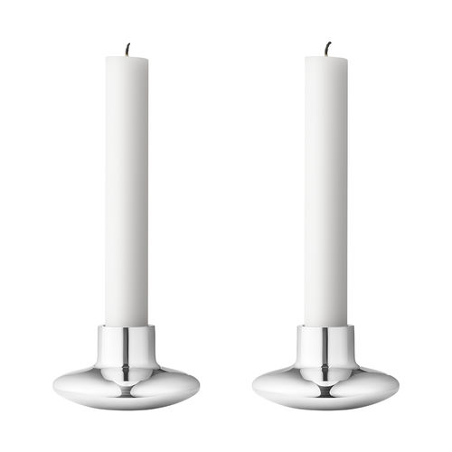 Portacandela in acciaio inossidabile lucido - KOPPEL - Georg Jensen