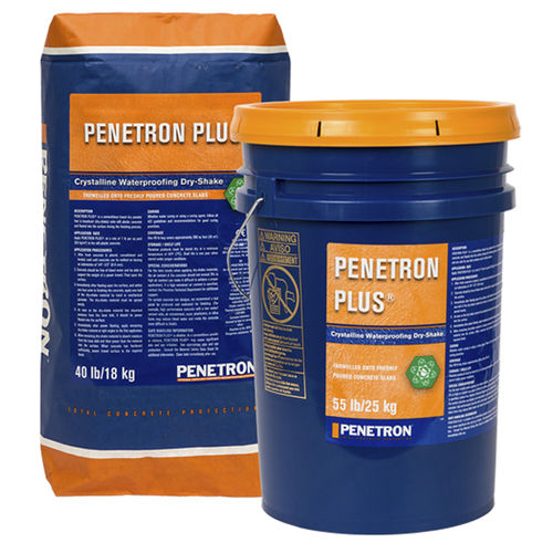 Intonaco di impermeabilizzazione - PENETRON PLUS - Penetron - da esterno / per calcestruzzo / per pavimento