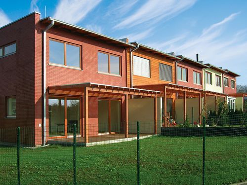 Rivestimento di facciata in mattoni - RUBY-RED - King klinker - in clinker / liscio