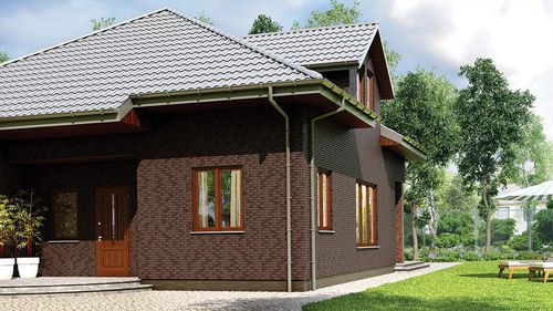 Rivestimento di facciata in mattoni - RAINBOW BRICK - King klinker - in clinker
