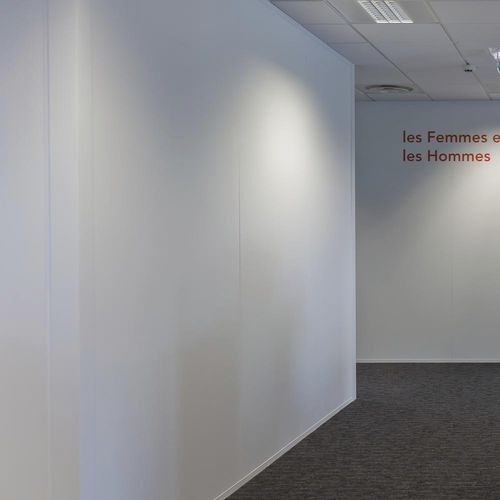 Parete amovibile - SP83 COLD - Spacing - in alluminio / in laminato / professionale