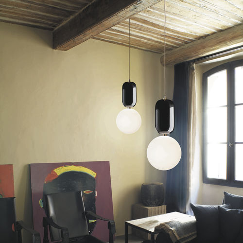 Lampada a sospensione - ABALLS  - Parachina - in vetro soffiato / in ceramica / contemporanea