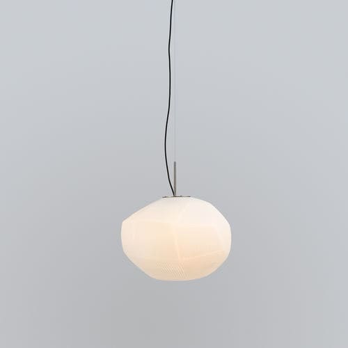 Lampada a sospensione - GEMO T - Parachina - in acciaio / in vetro soffiato / contemporanea