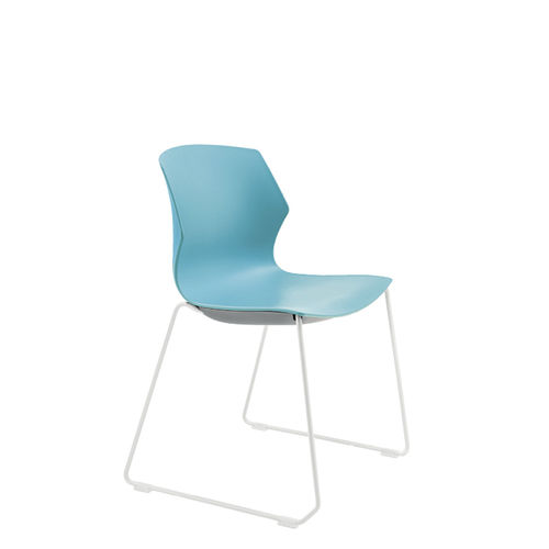Sedia visitatore contemporanea - NOFRILL - Sesta - da interno / in polipropilene / impilabile