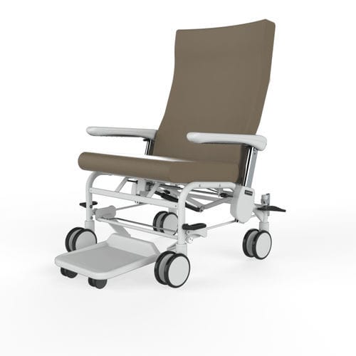 Poltrona medica in pelle - OPTIMUM  - Navailles - in espanso / con rotelle / inclinabile