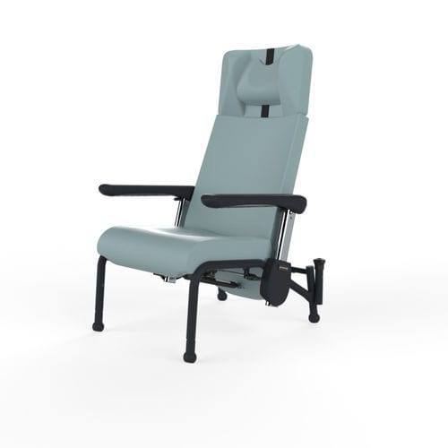 Poltrona medica in pelle - KALI  - Navailles - ad altezza regolabile / ergonomica / con poggiatesta