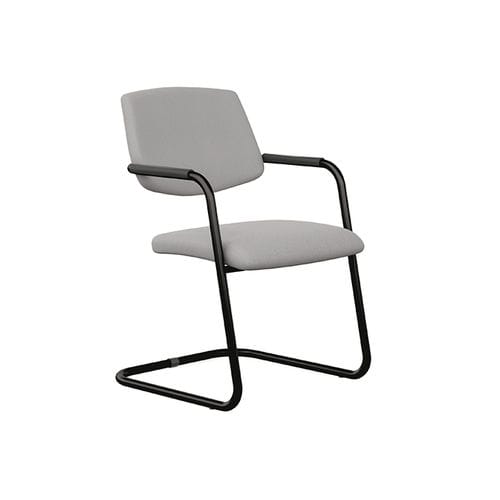 Sedia visitatore contemporanea - PASSE-PARTOUT - Eol - da interno / in tessuto / cantilever