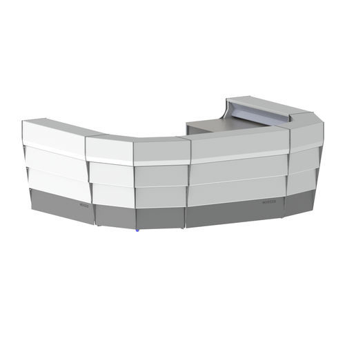 Bancone da bar - Smart - Movidos srl - in acciaio inossidabile / in alluminio anodizzato / in Plexiglas®