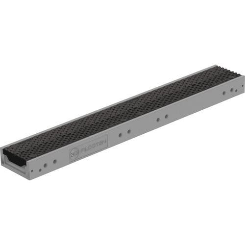 Canaletta con griglie - FILCOTEN CITY MINI NW 100 - BG Graspointner - pavimentata / in calcestruzzo ad alte prestazioni / griglia in metallo
