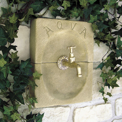 Fontana da giardino - ELEMENTO AQUA - Pietre d'arredo - pubblica / in pietra ricostituita / classica