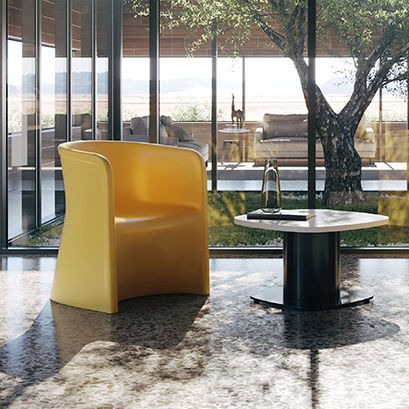 Sedia contemporanea - RYNO® - Pineapple - da esterno / da interno / in polietilene