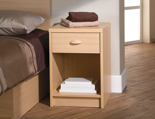 Comodino contemporaneo - HAMBLE PLUS - Pineapple - in melaminico / rettangolare / con cassetti