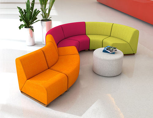 Divano modulare - OHIO PLUS - Pineapple - contemporaneo / in tessuto / multicolore