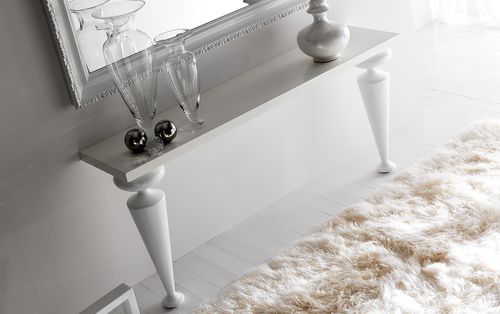 Consolle classica - ORIONE - Corte Zari - in marmo / rettangolare / per uso residenziale