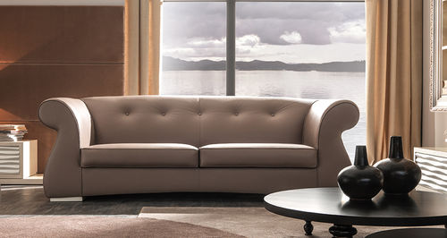 Divano modulare - ODRA-QUILT - Corte Zari - classico / in tessuto / in pelle