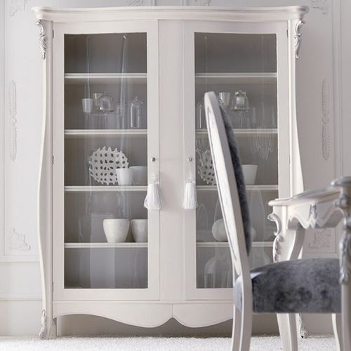 Credenza con alzata in stile - MELISSA - Corte Zari - in legno