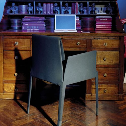 Sedia contemporanea - MARÌ - Baleri Italia - da interno / in tessuto / con supporto in legno