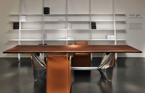 Tavolo contemporaneo - FRATINO - Baleri Italia - in marmo / in teak / in MDF