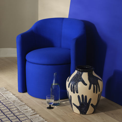 Vaso contemporaneo - MIME  - broste - in ceramica / fatto a mano / da pavimento
