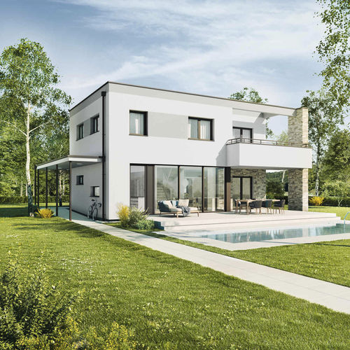 Casa prefabbricata - ESPRIT LARGE - Vario Haus - ecologica / modulare / passiva