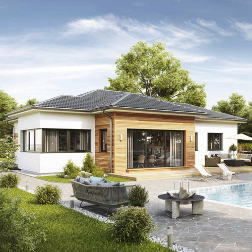 Casa tipo bungalow - S141 LARGE - Vario Haus - ecologica / a risparmio energetico / modulare
