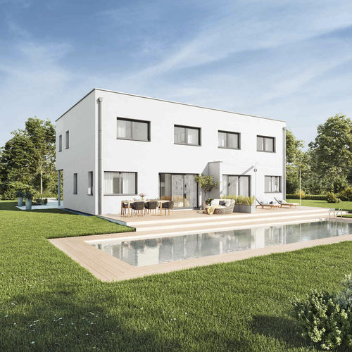 Casa tipo - D113 SMALL - Vario Haus - ecologica / a risparmio energetico / contemporanea