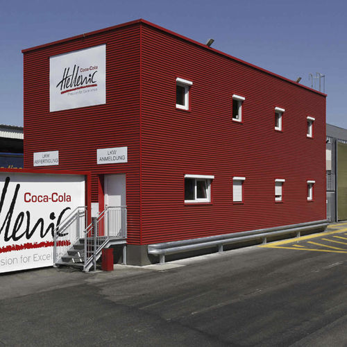 Edificio prefabbricato - NIEDRIGENERGIE BÜROGEBÄUDE COCA COLA - Vario Haus - modulare / container / in acciaio