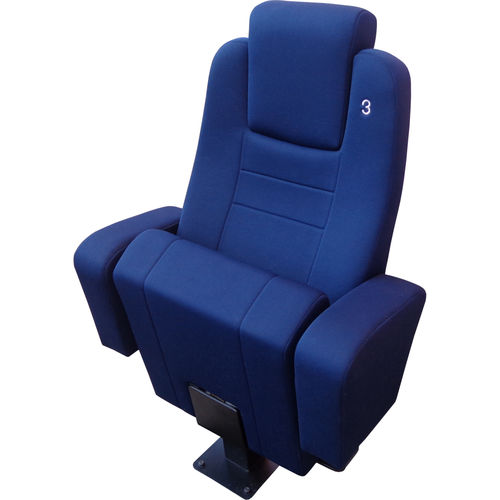 Poltrona per cinema in poliuretano - SAVARY - TIP UP - KINOEXPORT s.r.o. - contract / rossa / blu