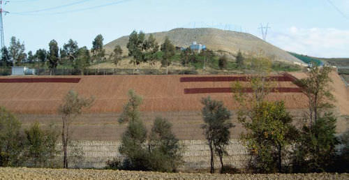 Geocomposito per drenaggio - BIOMAC ®  - BIANCHINI INGENIERO - in fibra di cocco / in paglia