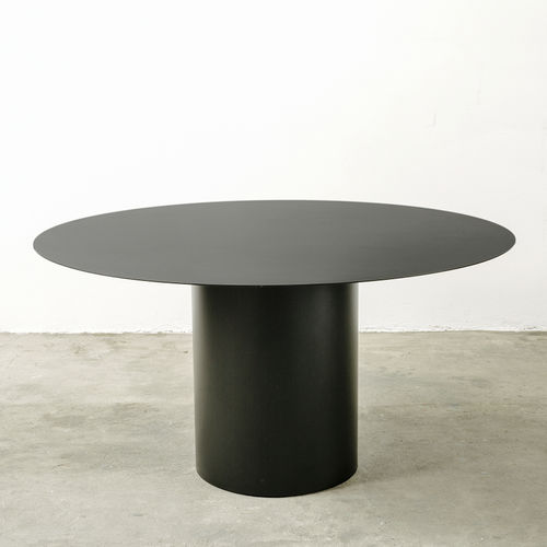 Tavolo da pranzo contemporaneo - CHIODO 7 - Marco Ripa - in ferro / rotondo / per uso residenziale