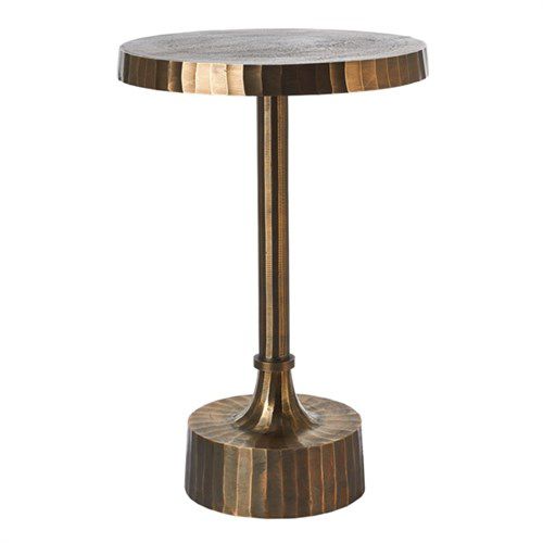 Tavolino classico - MACE ANTIQUE BRASS - Pols Potten - in metallo / rotondo / per uso residenziale