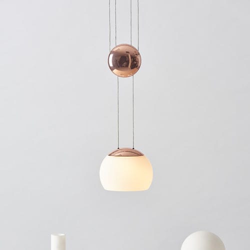Lampada a sospensione - JOJO - Seeddesign - in acciaio / in vetro soffiato / contemporanea
