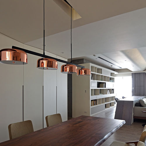 Lampada a sospensione - LALU+ P4 - Seeddesign - in acciaio / in vetro / contemporanea