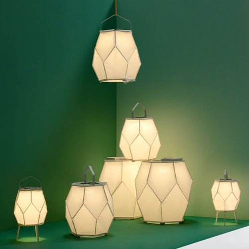 Lampada da pavimento - COUTURE - Maiori - in alluminio / in Batyline® / contemporanea