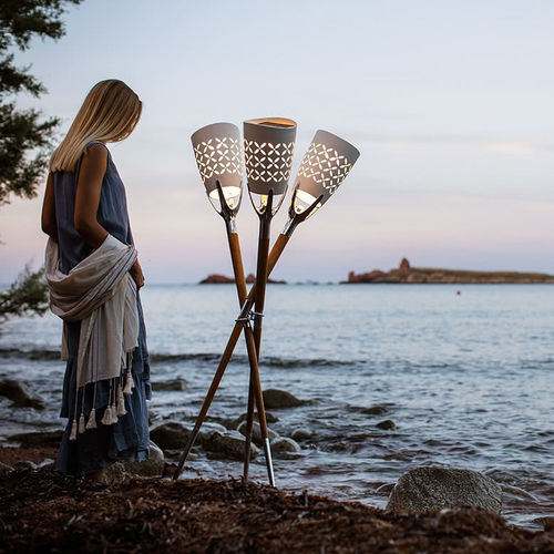 Lampada da terra - PARADE - Maiori - in alluminio / contemporanea / solare