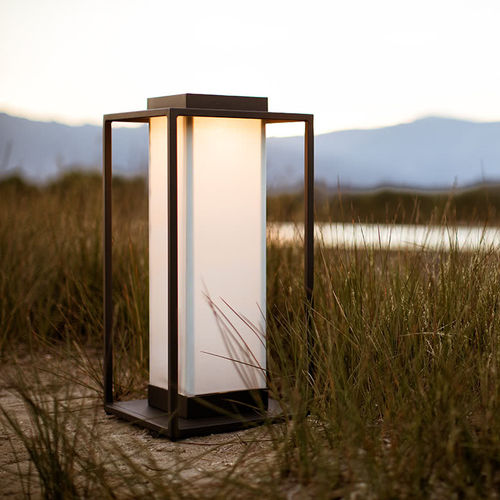 Lampada da pavimento - PACHA - Maiori - in alluminio / in tessuto / contemporanea
