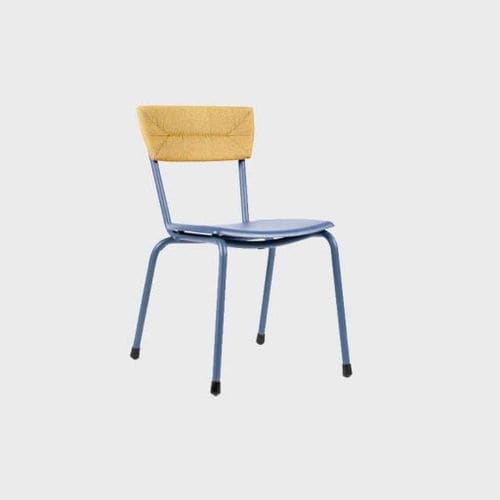 Sedia in stile industriale - MICA WOVEN - Maiori - da esterno / da interno / in alluminio