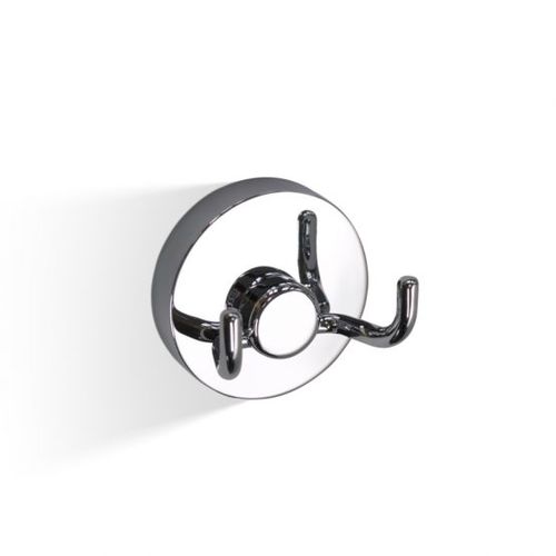 Appendiabiti da parete contemporaneo - Klomfar GmbH - in ottone / doppio / da bagno