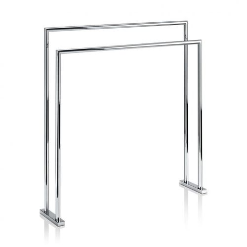 Portasalviette a 2 barre - TWO TIER - Klomfar GmbH - da terra / in ottone