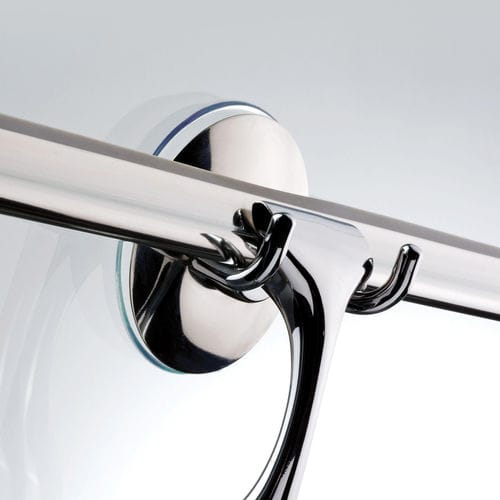 Appendiabiti da parete contemporaneo - Klomfar GmbH - in ottone / individuale / da bagno