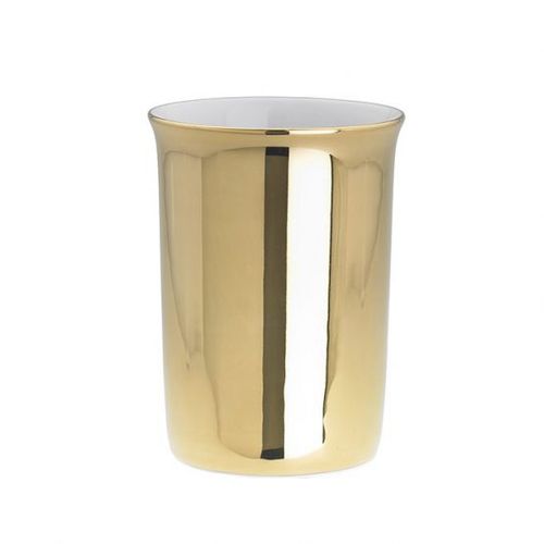 Portaspazzolino contract - PORCELAIN GOLD PLATED - Klomfar GmbH