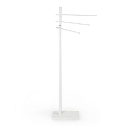 Portasalviette a 3 barre - BRASS WHITE - Klomfar GmbH - da terra / in ottone