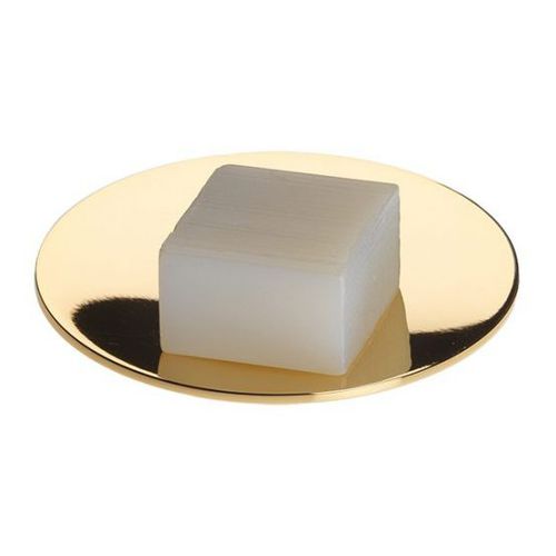 Portasapone in ottone - STACK IT - Klomfar GmbH - in ottone placcato oro / per hotel / levigato