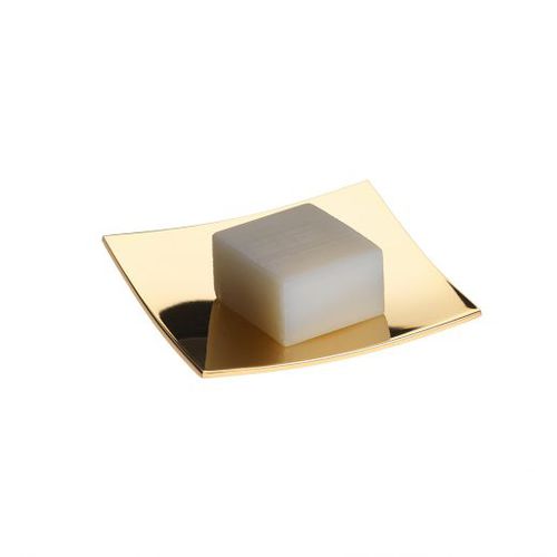 Portasapone in ottone - STACK IT: GOLD PLATED - Klomfar GmbH