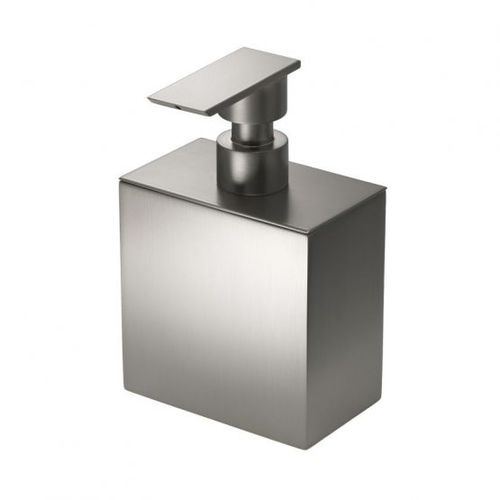 Distributore di sapone per hotel - BIG SPENDER: NICKEL - Klomfar GmbH - per uso residenziale / da parete / da appoggio