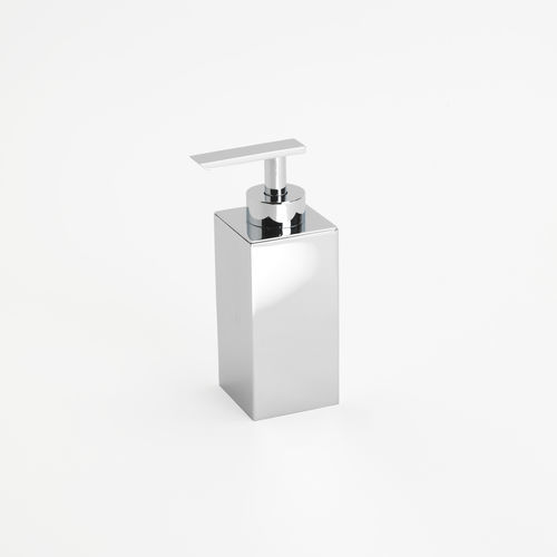 Distributore di sapone per hotel - BIG SPENDER JUNIOR: CHROME - Klomfar GmbH - per edifici pubblici / per uso residenziale / da appoggio