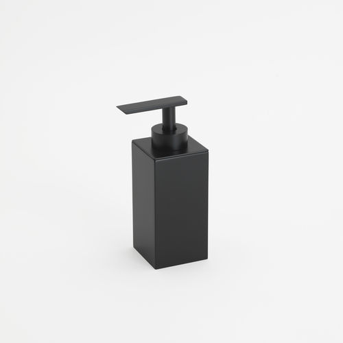 Distributore di sapone per hotel - BIG SPENDER JUNIOR: BLACK - Klomfar GmbH - per edifici pubblici / per uso residenziale / da appoggio