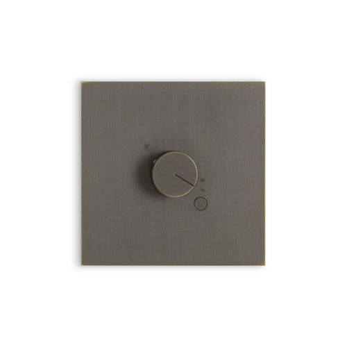 Termostato elettronico - FACET - ROTARY KNOB - Atelier Luxus - manuale / per riscaldamento / a muro