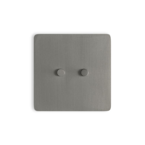 Interruttore a pulsante - NOOR - ROUND  - Atelier Luxus - ad incasso / doppio / quadruplo